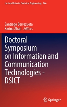 Hardcover Doctoral Symposium on Information and Communication Technologies - Dsict Book