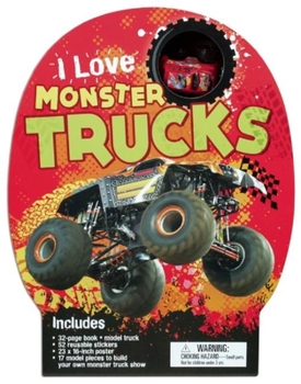 Hardcover I Love Monster Trucks Book