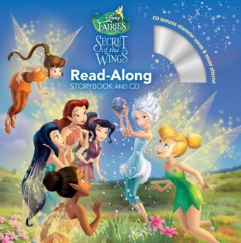 Paperback Disney Fairies: The Secret of the Wings Read-Along Storybook and CD Book