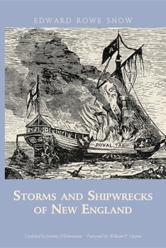 Paperback Storms and Shipwrecks of New England Book
