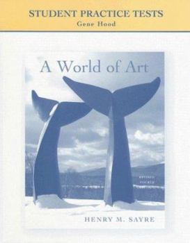 Paperback Student Practice Tests: A World of Art Book