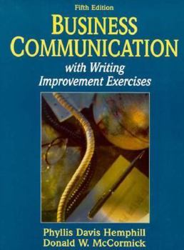 Paperback Business Communication with Writing Improvement Exercises Book