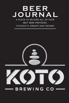 Paperback Beer Journal Koto Brewing Co. Book