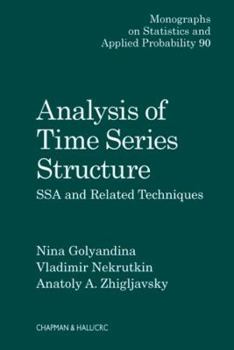 Hardcover Analysis of Time Series Structure: SSA and Related Techniques Book