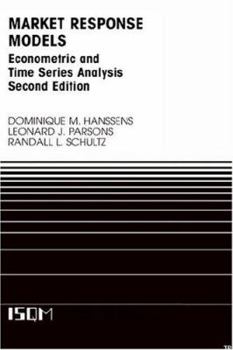 Hardcover Market Response Models: Econometric and Time Series Analysis Book