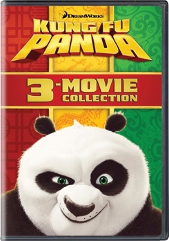 DVD Kung Fu Panda 3-Movie Collection Book