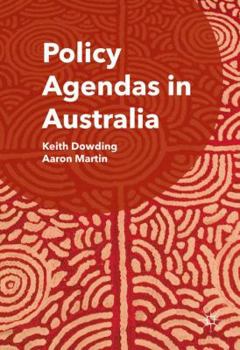 Hardcover Policy Agendas in Australia Book