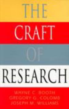 Paperback The Craft of Research Book