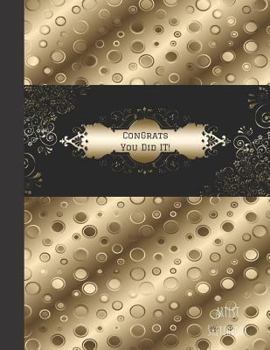 Paperback Congrats You Did It!: Graduation Autograph Signature Memory Book