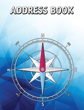 Paperback Address Book: Printed A-Z Alphabetical Tabs, Notebook for Records Name, Address, Telephone, Mobile, Email and More Book