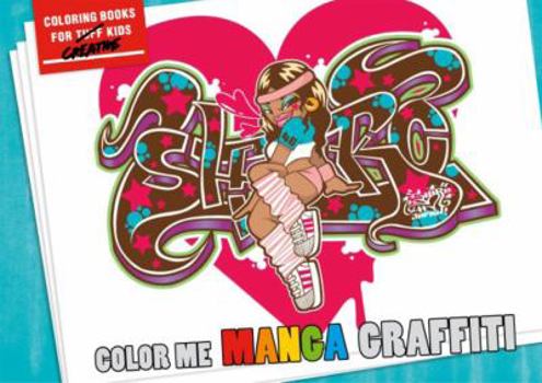 Paperback Color Me Manga Graffiti Book