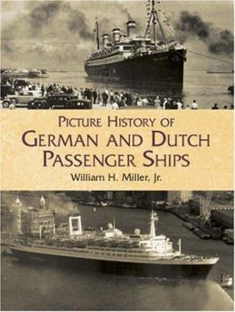 Paperback Picture History of German and Dutch Passenger Ships Book