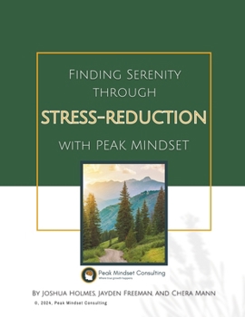 Paperback Find Serenity Through Stress Reduction: with Peak Mindset Book