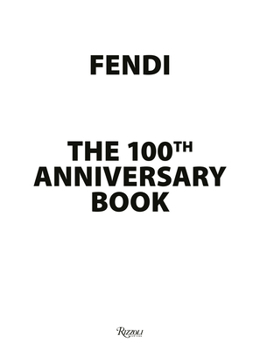 Hardcover Fendi 100th Anniversary Book