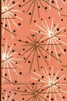 Paperback Blank Pages Notebook Pink Cosmos Book