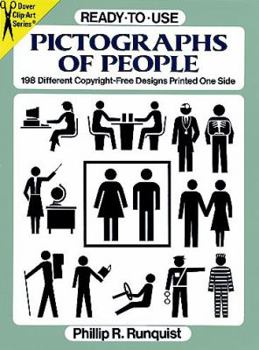 Paperback Ready-to-Use Pictographs of People (Dover Clip-Art) Book