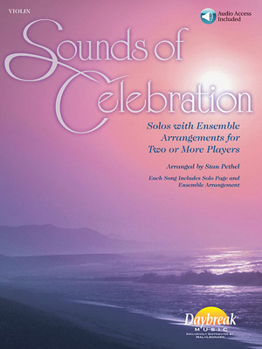 Paperback Sounds of Celebration - Solos with Ensemble Arrangements for Two or More Players Book/Online Audio Book