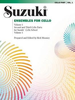 Paperback Ensembles for Cello, Vol 1 Book
