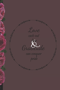 Love Casts Out Fear: Dot grid journal inspired by Little Women novel