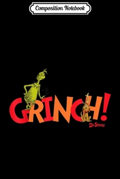 Paperback Composition Notebook: Grinch! with Max Journal/Notebook Blank Lined Ruled 6x9 100 Pages Book