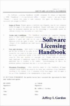 Paperback Software Licensing Handbook Book