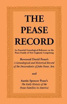 Paperback The Pease Record Book