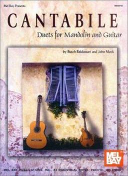 Paperback Cantabile: Duets for Mandolin and Guitar Book