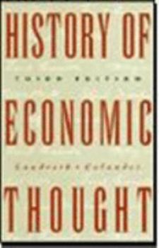 Hardcover History of Economic Thought Book