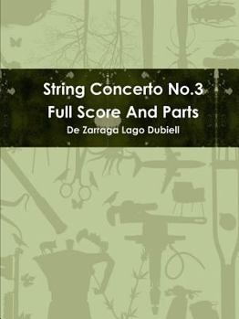 Paperback String Concerto No.3 Full Score and Parts Book