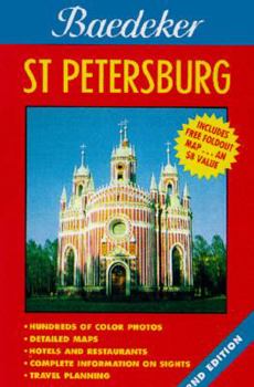 Paperback Baedeker St. Petersburg Book