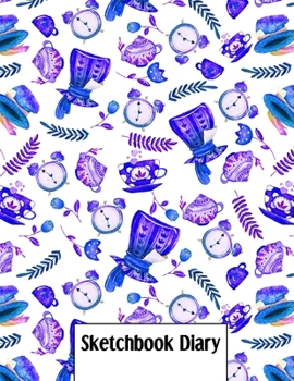 Sketchbook Diary: Sketch Book Gift Diary for Adults, Kids, Girls and Boys