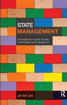 Paperback State Management: An Enquiry into Models of Public Administration & Management Book