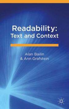 Hardcover Readability: Text and Context Book