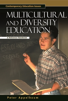 Hardcover Multicultural and Diversity Education: A Reference Handbook Book