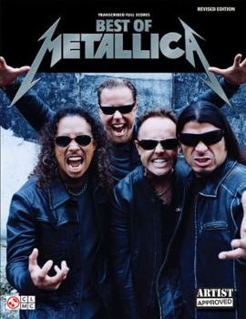 Paperback Best of Metallica: Transcribed Full Scores Book