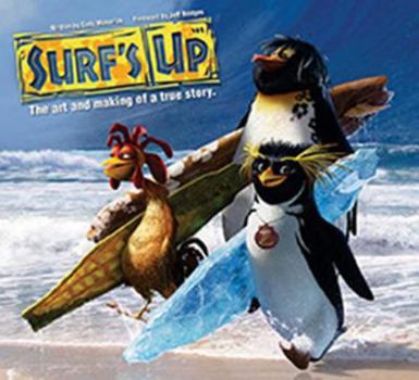 Hardcover Surf's Up: The Art and Making of a True Story [With DVD] Book