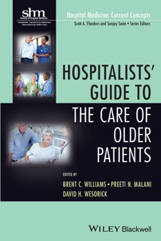 Paperback Hospitalists' Guide to the Care of Older Patients Book