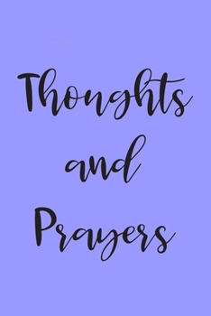 Paperback Thoughts and Prayers Book
