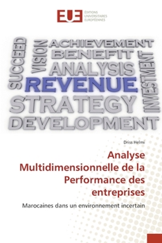 Paperback Analyse Multidimensionnelle de la Performance des entreprises [French] Book