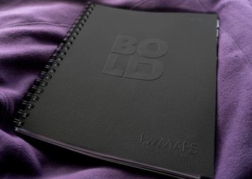 Spiral-bound KW MAPS BOLD Planner 2020 Book