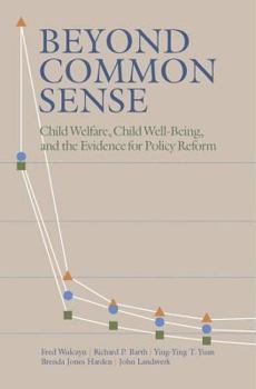 Paperback Beyond Common Sense: Child Welfare, Child Well-Being, and the Evidence for Policy Reform Book
