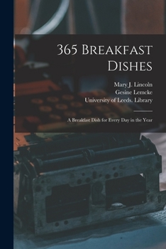 Paperback 365 Breakfast Dishes: a Breakfast Dish for Every Day in the Year Book
