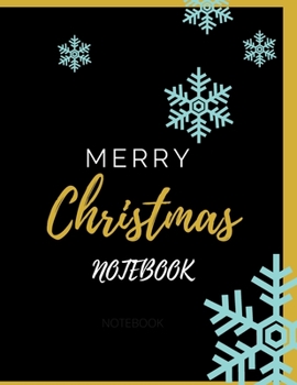 Paperback Merry Christmas Notebook: Holiday Planner and Shopping Organizer For December, 110 Pages. Book