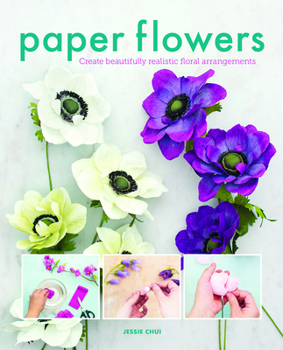 Paperback Paper Flowers Book