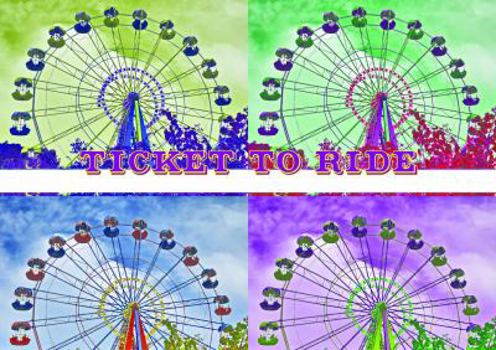 Hardcover Ticket to Ride: The Essential Guide to the World's Greatest Roller Coasters and Thrill Rides Book