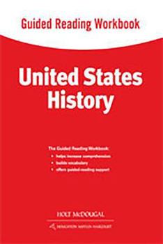 Paperback United States History: Guided Reading Workbook Survey Book