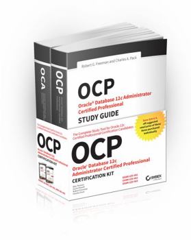 Paperback Ocp Oracle Certified Professional on Oracle 12c Certification Kit Book