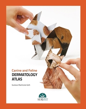Hardcover Canine and Feline Dermatology Atlas Book