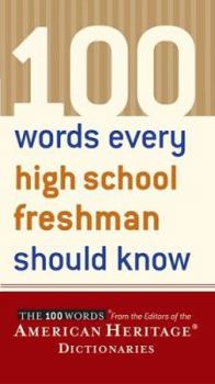 Paperback 100 Words Every High School Freshman Should Know Book