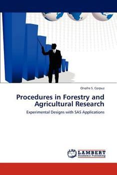 Paperback Procedures in Forestry and Agricultural Research Book